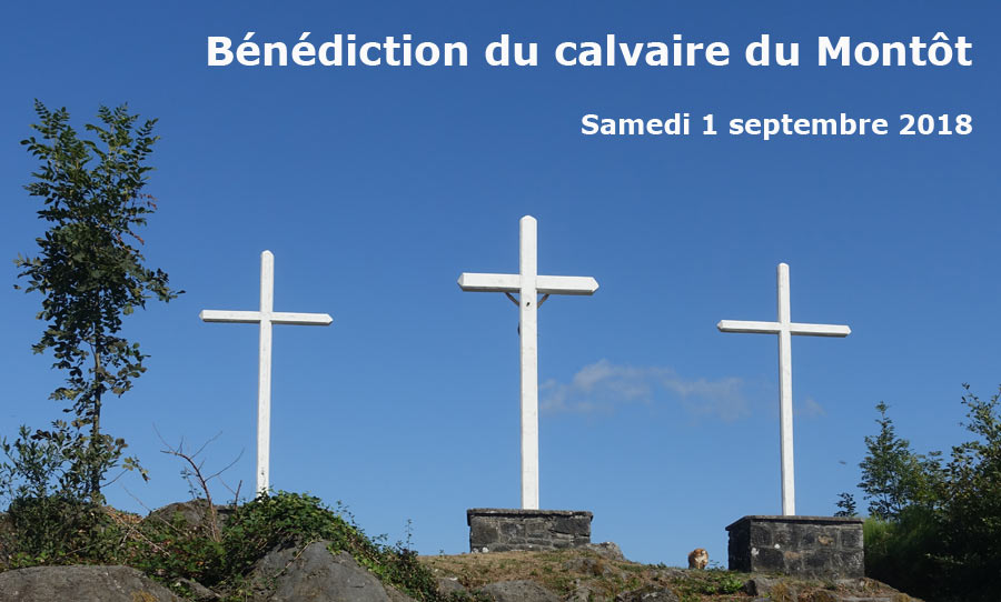 Bénédiction des Croix du Puy du Montôt